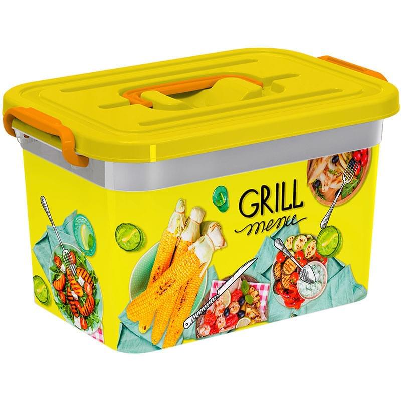 Контейнер для шашлыка 6,5л "GRILL MENU" Полимербыт 4380996 - фото #0, Technodom.kz