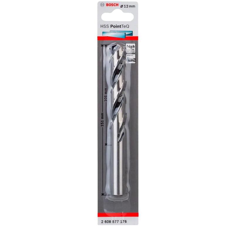 Bosch Металл бұрғысы HSS POINTTEQ 12 мм (2608577176) - фото #0, Technodom.kz Bosch Металл бұрғысы HSS POINTTEQ 12 мм (2608577176) - фото #0, Technodom.kz