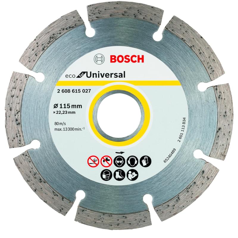 Алмазный диск Bosch ECO UNIVERSAL 115 x 22.23 мм (2608615027) - фото #0, Technodom.kz Алмазный диск Bosch ECO UNIVERSAL 115 x 22.23 мм (2608615027) - фото #0, Technodom.kz
