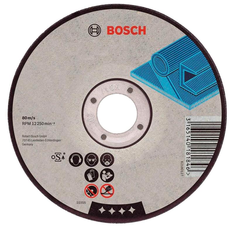 Круг отрезной Bosch EXPERT ПО МЕТАЛЛУ 115 x 2.5 мм (2608600318) - фото #0, Technodom.kz