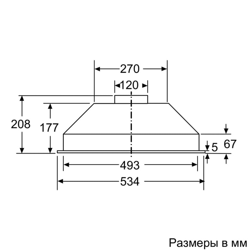 Вытяжка Bosch DLN53AA50 - фото #5, Technodom.kz
