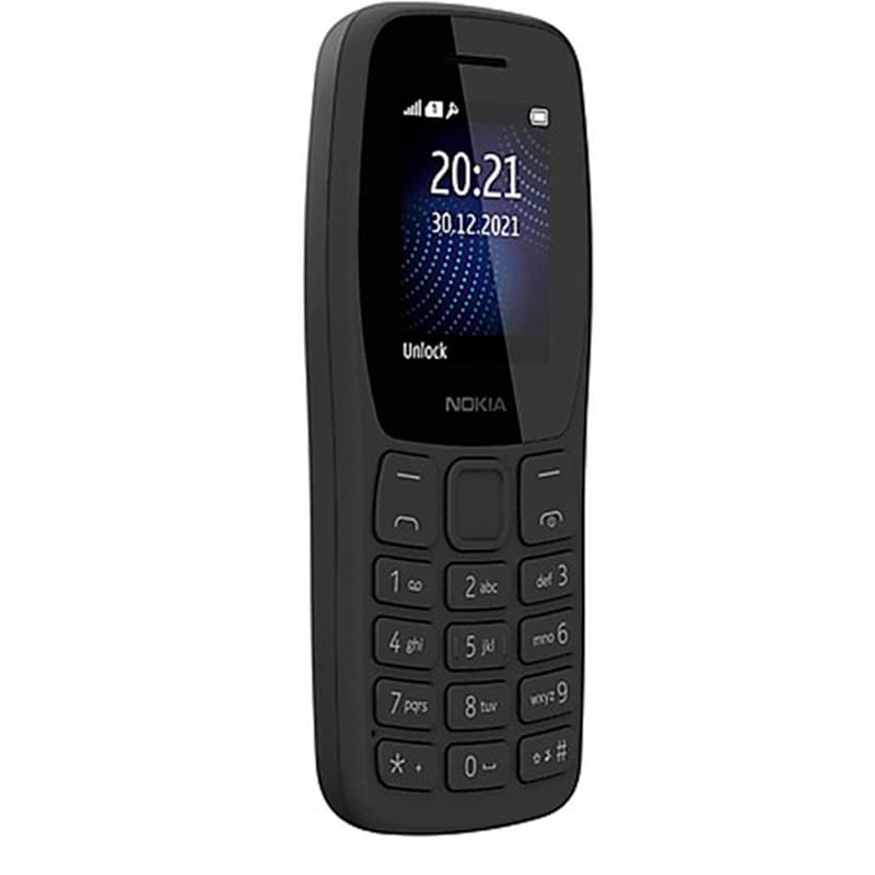 Nokia Ұялы телефоны GSM 105 BLX-D-1.8-0-3 Charcoal 2022 - фото #2, Technodom.kz
