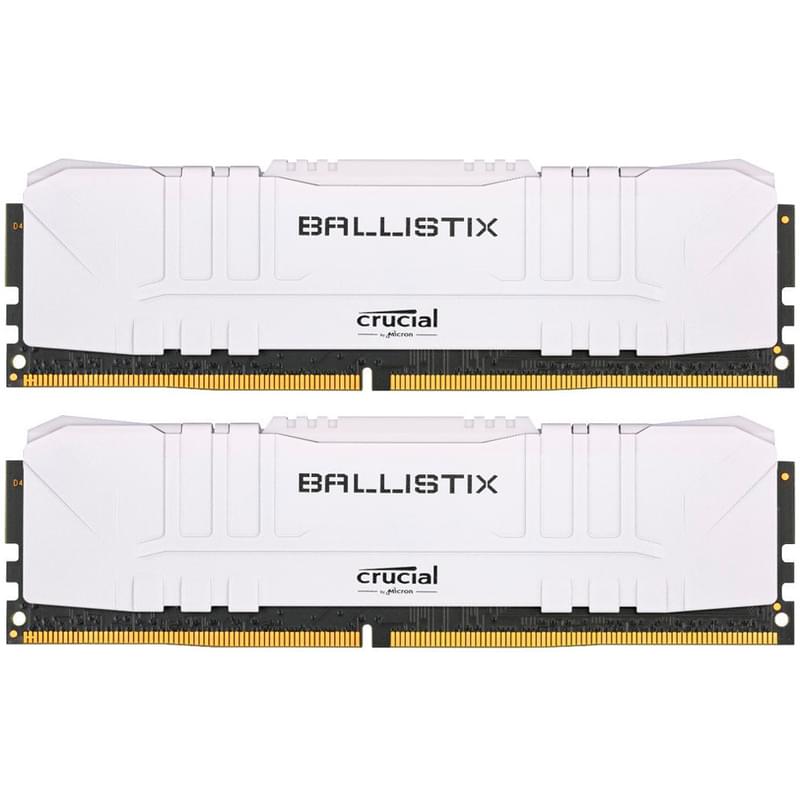 Оперативная память DDR4 DIMM 32GB(16GBx2)/2666MHz Crucial Ballistix White (BL2K16G26C16U4W) - фото #0, Technodom.kz Оперативная память DDR4 DIMM 32GB(16GBx2)/2666MHz Crucial Ballistix White (BL2K16G26C16U4W) - фото #0, Technodom.kz