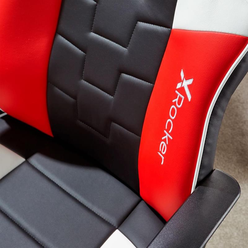 Игровое компьютерное кресло XRocker Saturn, Red (5120101) - фото #3, Technodom.kz