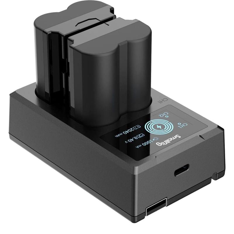 Зарядное устройство и два аккумулятора SmallRig 3822 FUJIFILM NP-W235 - фото #0, Technodom.kz