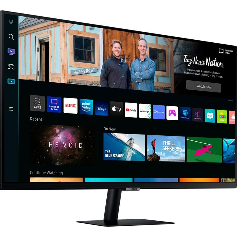 Монитор 27" Samsung Smart LS27BM500EIXCI 1920x1080 16:9 VA 60ГЦ (2HDMI) Black - фото #1, Technodom.kz