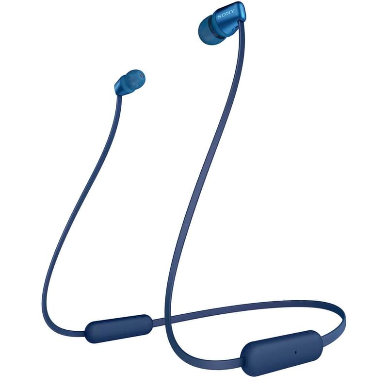 Наушники Вставные Sony Bluetooth WIC310L, Blue - фото #0, Technodom.kz