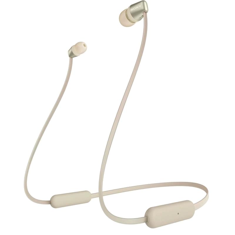 Наушники Вставные Sony Bluetooth WIC310N, Gold - фото #0, Technodom.kz