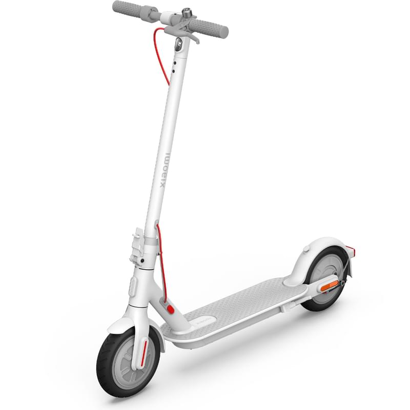Электросамокат Xiaomi Mi Electric Scooter 3 Lite, 25 км/ч, 30 км, Белый - фото #4, Technodom.kz