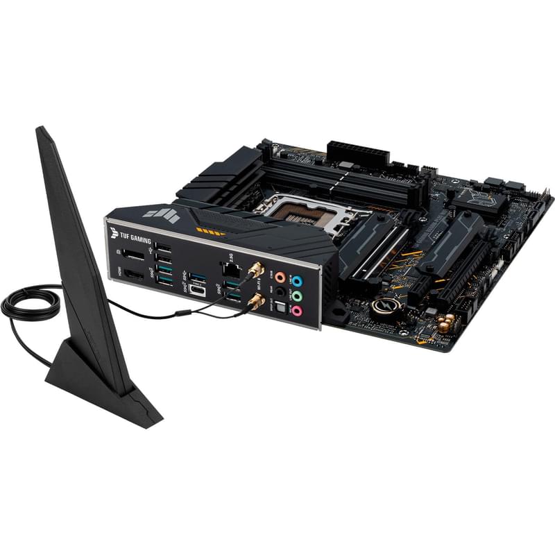 Материнская плата Asus TUF GAMING B660M-PLUS WIFI LGA1700 4DDR5 PCI-E 2x16 1x1 (HDMI+DP) mATX - фото #5, Technodom.kz