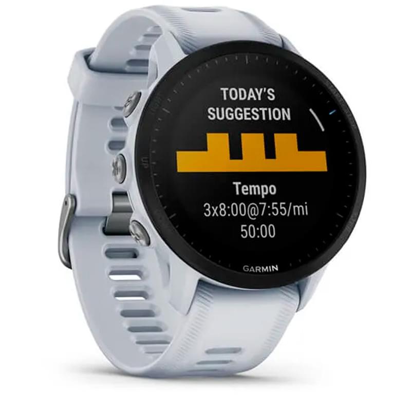 Смарт-часы Garmin Forerunner 955, белые (010-02638-31) - фото #2, Technodom.kz