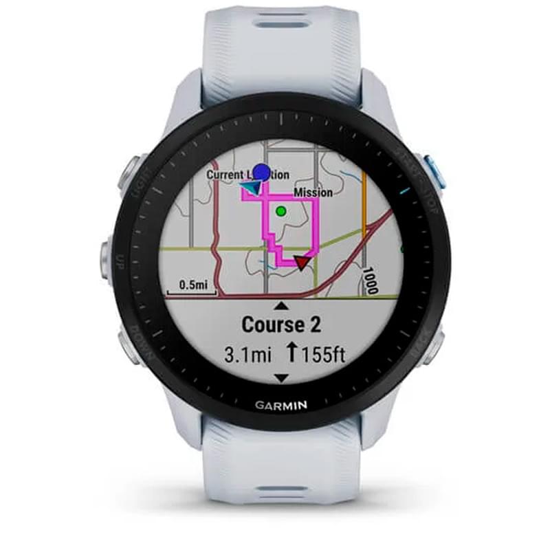 Смарт-часы Garmin Forerunner 955, белые (010-02638-31) - фото #3, Technodom.kz