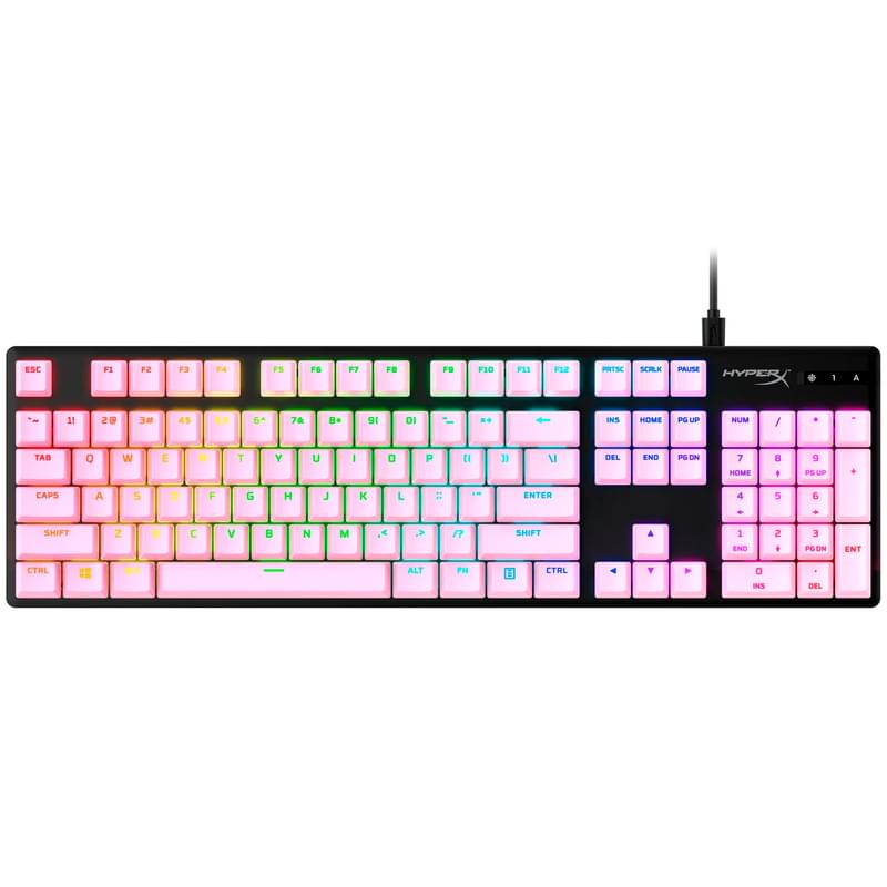 Cменные клавиши HyperX PBT Keycaps Full Key Set, Pink (519T9AA#ACB) - фото #3, Technodom.kz