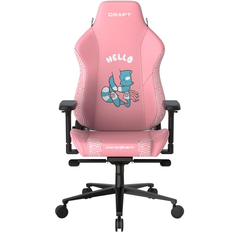 Игровое компьютерное кресло DXRacer Craft Series, Hello Human Cat (CRA/H008/P) - фото #1, Technodom.kz