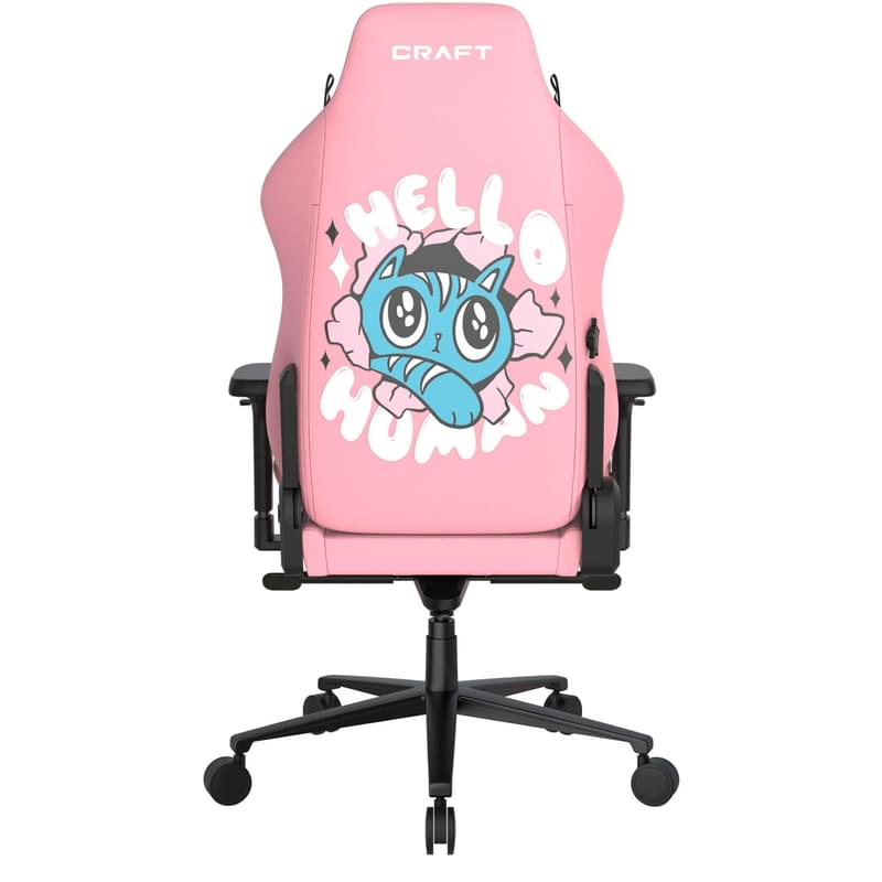 Игровое компьютерное кресло DXRacer Craft Series, Hello Human Cat (CRA/H008/P) - фото #5, Technodom.kz
