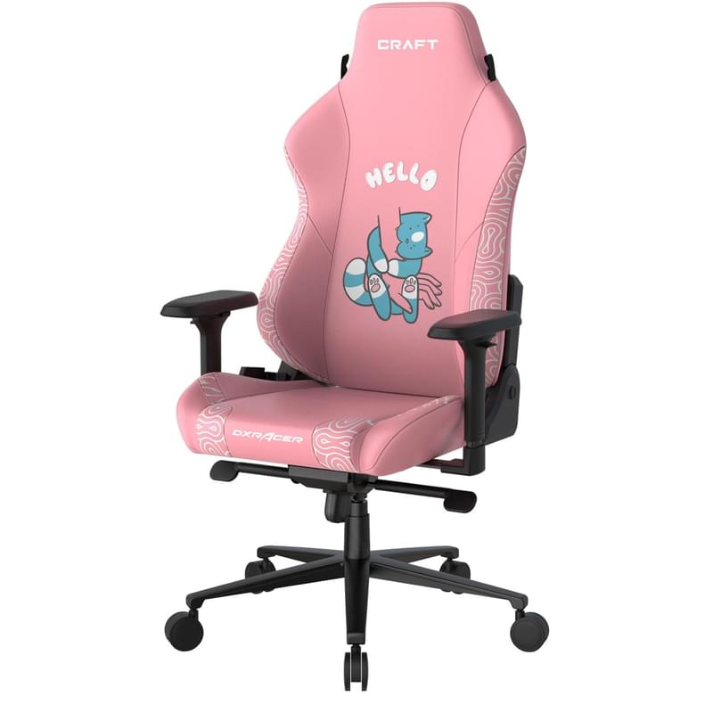 Игровое компьютерное кресло DXRacer Craft Series, Hello Human Cat (CRA/H008/P) - фото #8, Technodom.kz
