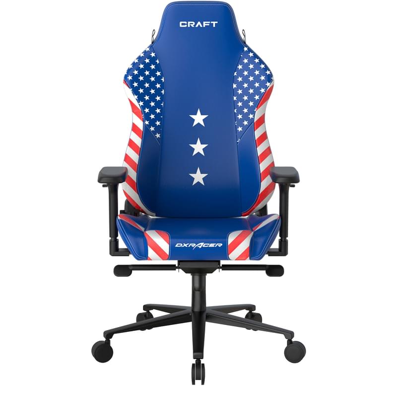 Игровое компьютерное кресло DXRacer Craft Series, America Edition (CRA/H009/BW) - фото #1, Technodom.kz