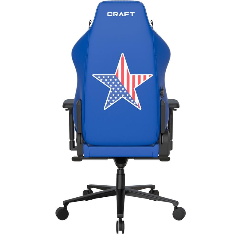 Игровое компьютерное кресло DXRacer Craft Series, America Edition (CRA/H009/BW) - фото #5, Technodom.kz