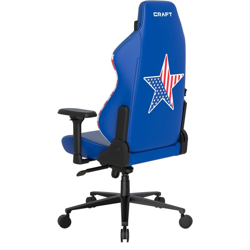 DXRacer Craft Series Компьютерлік ойын креслосы, America Edition (CRA/H009/BW) - фото #6, Technodom.kz