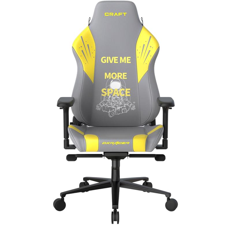 DXRacer Craft Series Компьютерлік ойын креслосы, Give me more space (CRA/H007/GY) - фото #1, Technodom.kz