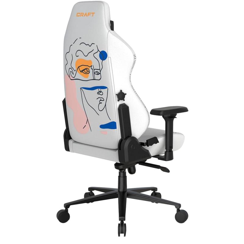 Игровое компьютерное кресло DXRacer Craft Series, Thinker (CRA/H013/W) - фото #4, Technodom.kz