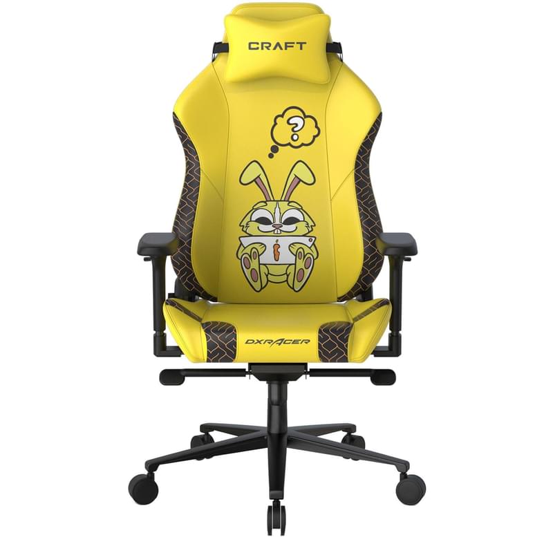 DXRacer Craft Series Компьютерлік ойын креслосы, Rabbit in Dino (CRAH/014/YN) - фото #0, Technodom.kz