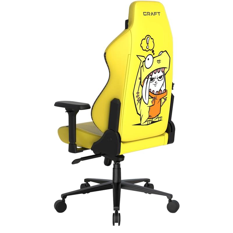 DXRacer Craft Series Компьютерлік ойын креслосы, Rabbit in Dino (CRAH/014/YN) - фото #6, Technodom.kz