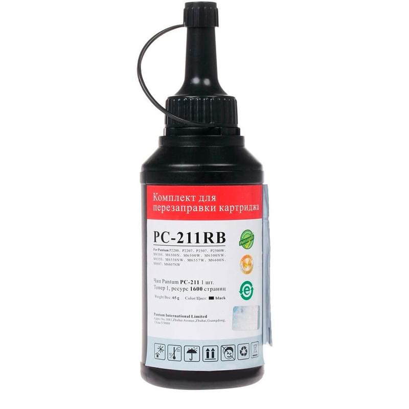 Картридж Pantum PC-211RB Black (Для P2200, P2207, P2500, P2500W, M6500, M6500w, M6550, M6600, M6550N) - фото #0, Technodom.kz
