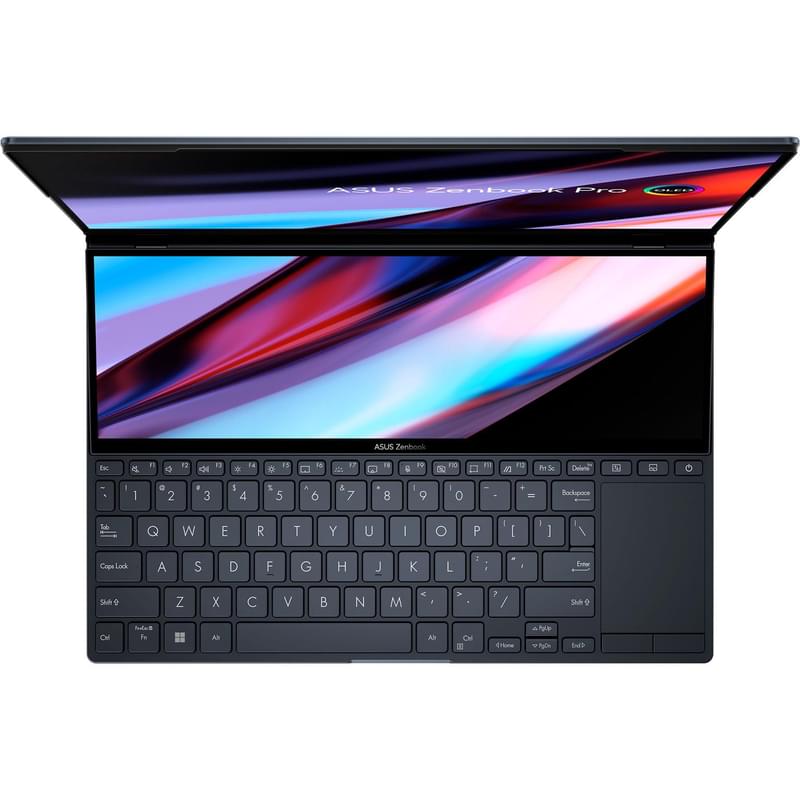 Ультрабук Asus Zenbook Pro Duo OLED i7 12700H / 16ГБ / 1000SSD / RTX3050 Ti 4ГБ / 14.5 / Win11 / (UX8402ZE-M3026W) - фото #7, Technodom.kz
