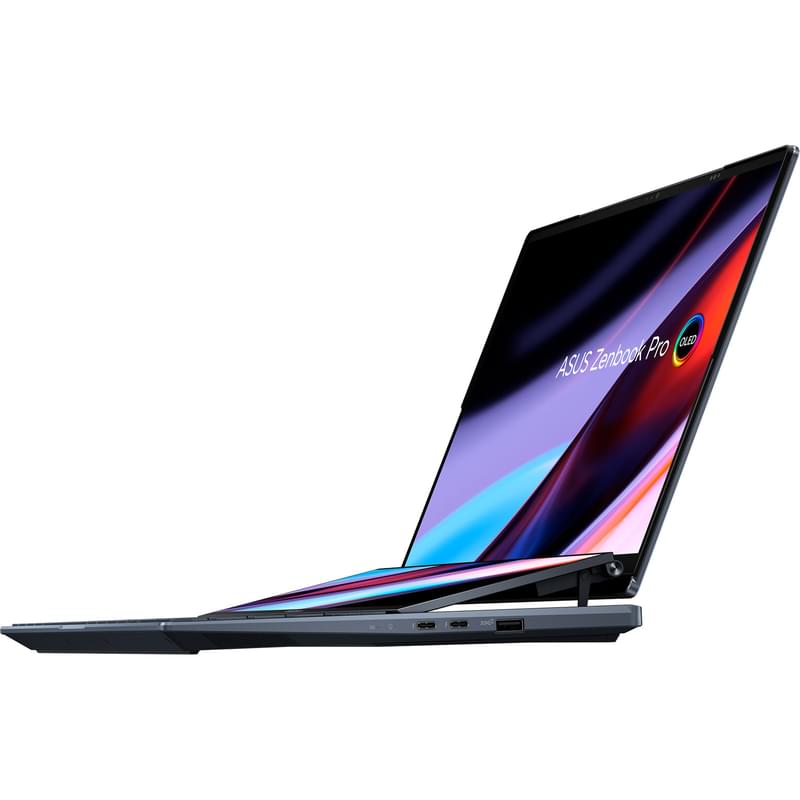 Ультрабук Asus Zenbook Pro Duo OLED i7 12700H / 16ГБ / 1000SSD / RTX3050 Ti 4ГБ / 14.5 / Win11 / (UX8402ZE-M3026W) - фото #11, Technodom.kz