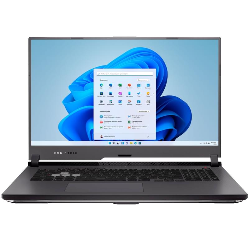 Игровой ноутбук Asus ROG Strix G17 Ryzen 7 6800H / 16ГБ / SSD1000 / RTX3060 6ГБ / 17.3 / Win11 / (G713RM-KH011W) - фото #0, Technodom.kz