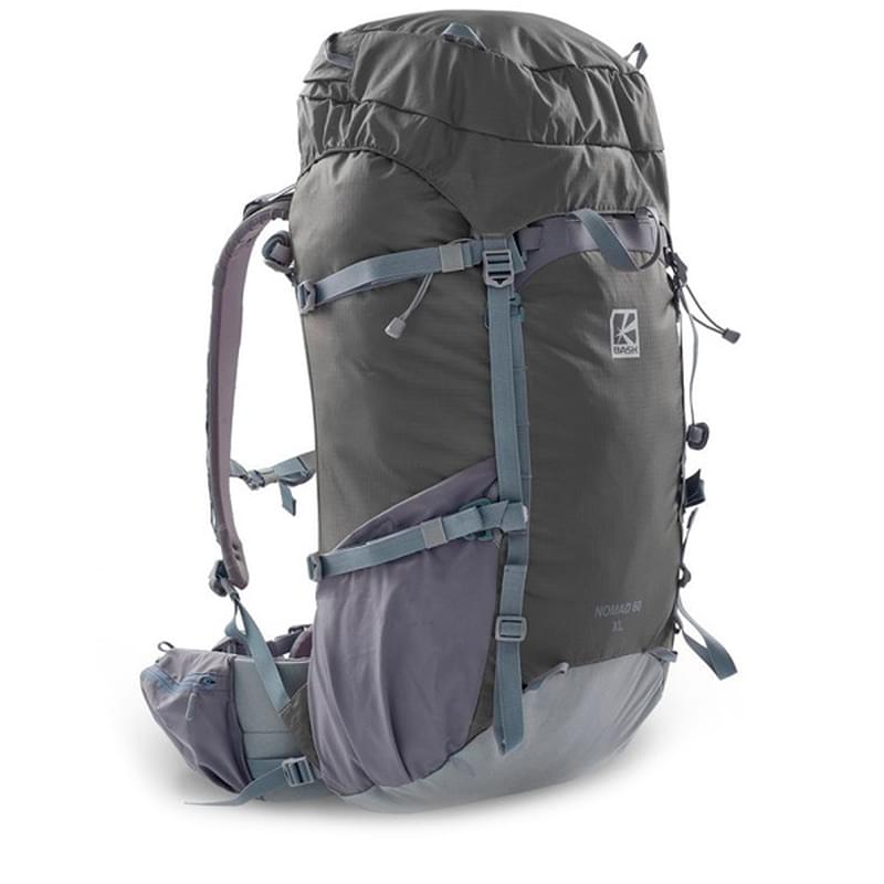 Рюкзак туристический Bask NOMAD 60L, XL темносерый (1467A-9609) - фото #0, Technodom.kz