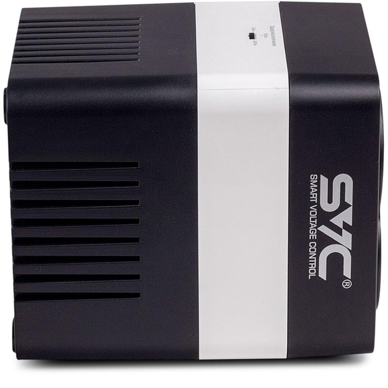 Стабилизатор SVC, 1000VA/500Вт, AVR:176-273В, 3Shuko, Black (AVR-1008-U) - фото #2, Technodom.kz