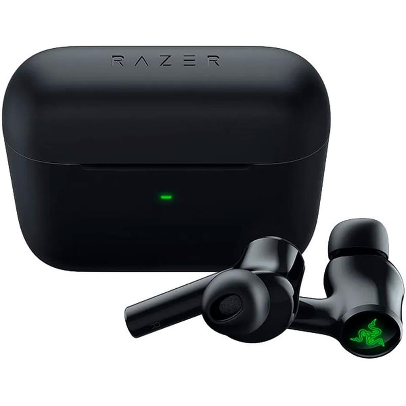 Игровая гарнитура беспроводная Razer Hammerhead True 2021, Black (RZ12-03820100-R3G1) - фото #1, Technodom.kz