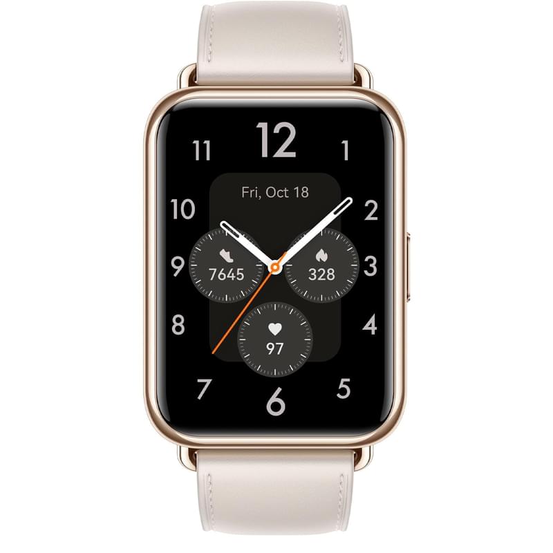 Смарт-часы HUAWEI Watch Fit 2 Classic, Moonlight White (Yoda-B19V) - фото #1, Technodom.kz