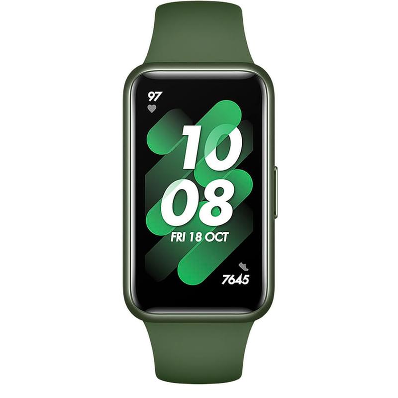 Смарт браслет HUAWEI Band 7, Wilderness Green (leia-B19) - фото #2, Technodom.kz