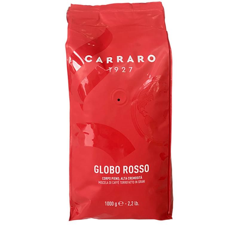 Кофе Carraro Globo Rosso, зерно 1кг, 8230 - фото #0, Technodom.kz