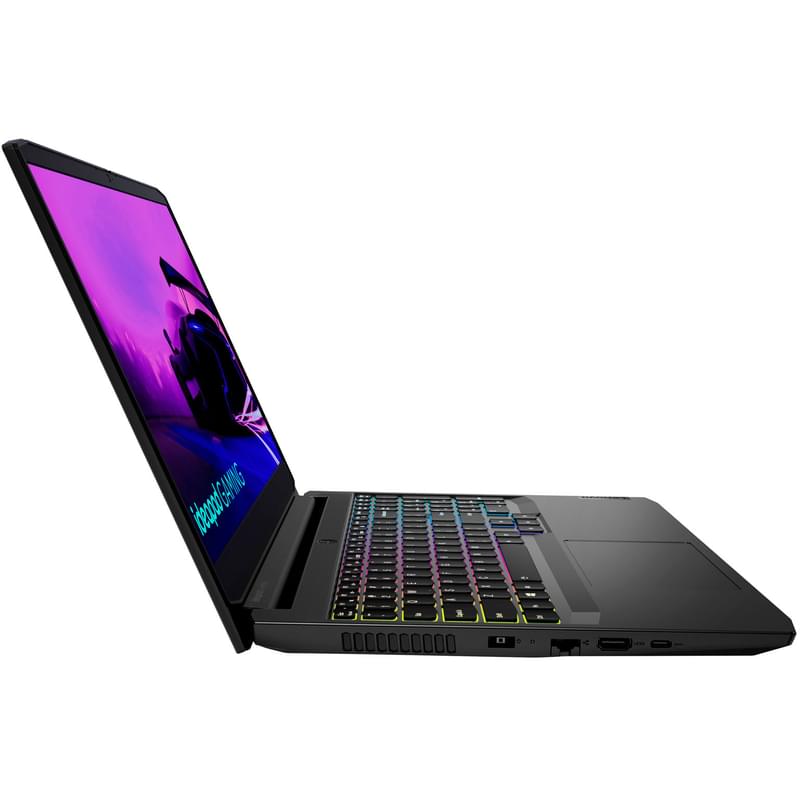 Игровой ноутбук Lenovo Gaming 3 i7 11370H / 16ГБ / 512SSD / RTX3050 4ГБ / 15.6 / DOS / (82K1015URK) - фото #6, Technodom.kz