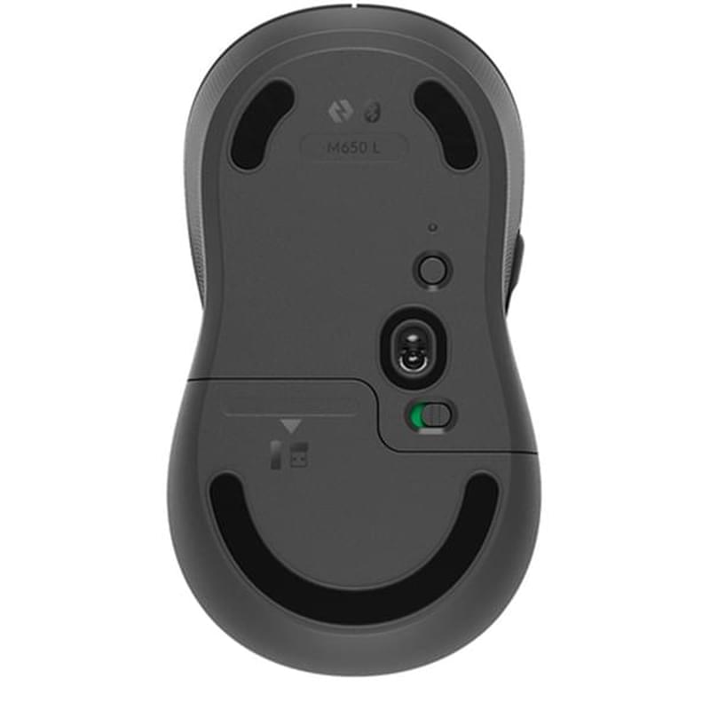 Мышка беспроводная USB/BT Logitech M650 L, Graphite (910-006236) - фото #1, Technodom.kz