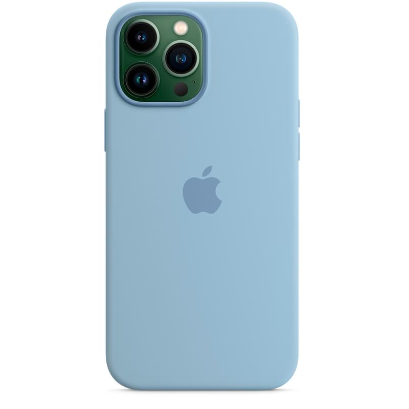 iPhone 13 Pro Max, Silicone Case with MagSafe, Blue Fog (MN693ZM/A) арналған тысқабы - фото #0, Technodom.kz