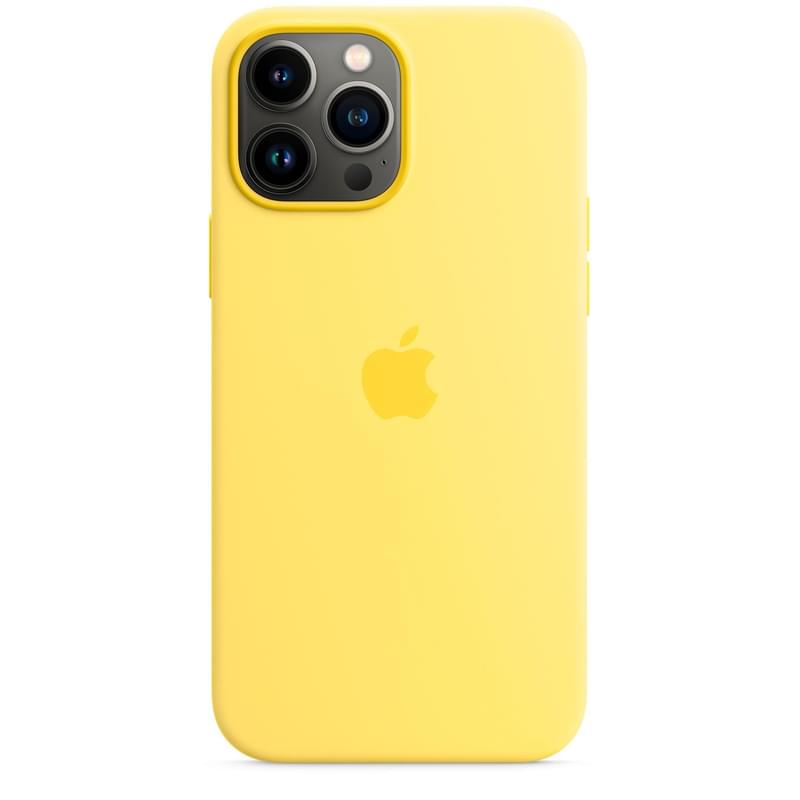 Чехол для iPhone 13 Pro Max, Silicone Case with MagSafe, Lemon Zest (MN6A3ZM/A) - фото #1, Technodom.kz