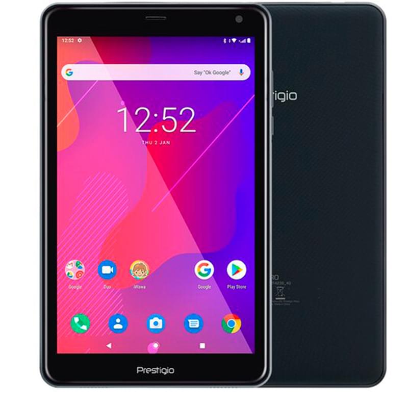 Планшет Prestigio Q PRO 8'' 16GB WiFi + LTE Space Gray (PMT4238_4G_D_GY) - фото #0, Technodom.kz