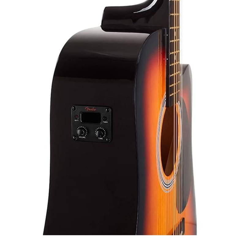 Электроакустическая Гитара SQUIER SA-105CE Dreadnought Sunburst W/Fishman Preamp - фото #3, Technodom.kz