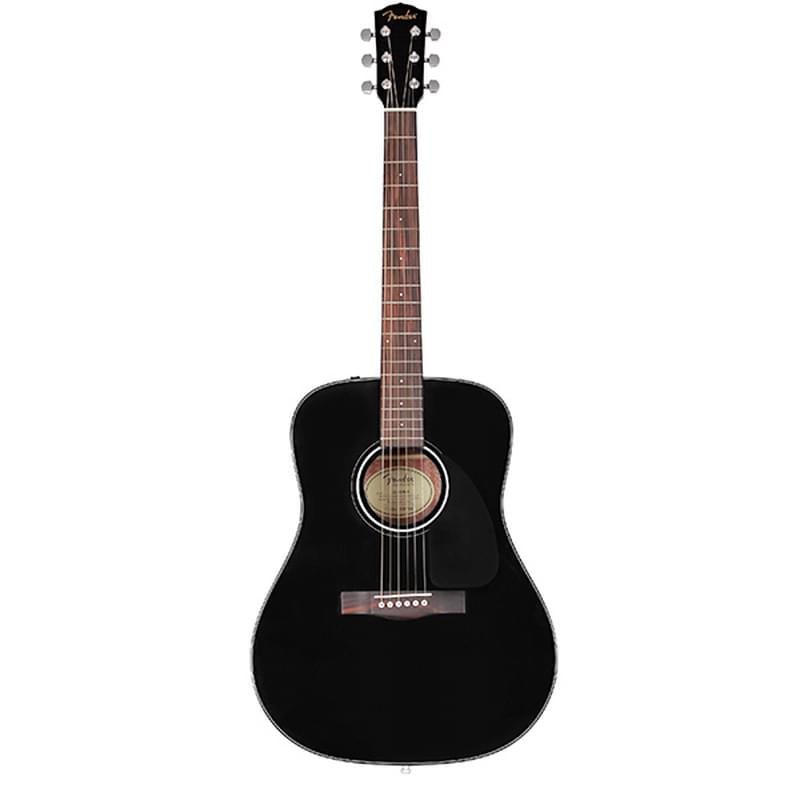 Акустическая гитара Fender CD-60 Dread V3 DS Black WN - фото #0, Technodom.kz