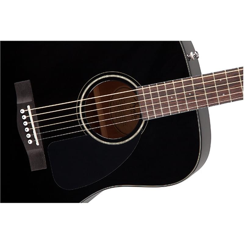 Акустическая гитара Fender CD-60 Dread V3 DS Black WN - фото #3, Technodom.kz