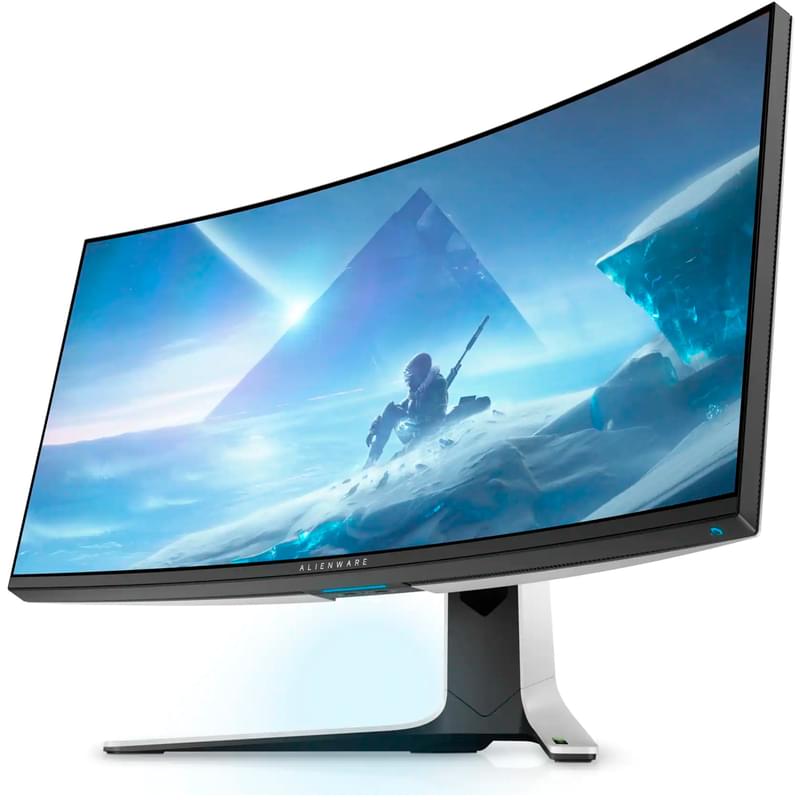 Монитор Игровой 37,5" Dell Alienware AW3821DW 3840x1600 21:9 IPS 144ГЦ (2HDMI+DP) Lunar Light - фото #1, Technodom.kz