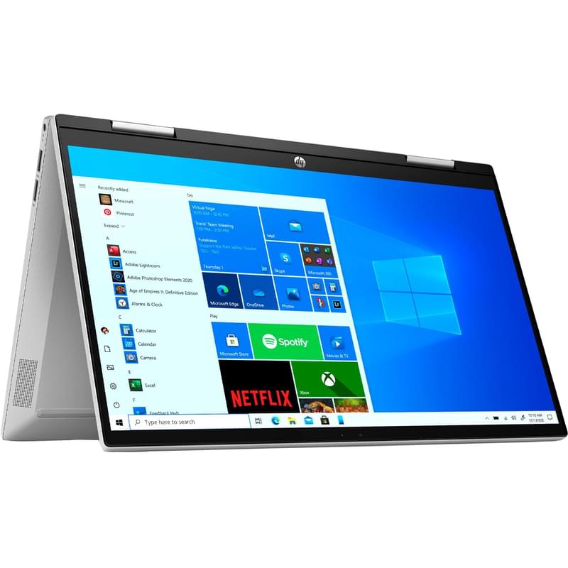 Ноутбук HP Pavilion x360 14-DY0007UR i3 1125G4 / 8ГБ / 512SSD / 14 / Win10 / (3B3Q8EA) - фото #7, Technodom.kz