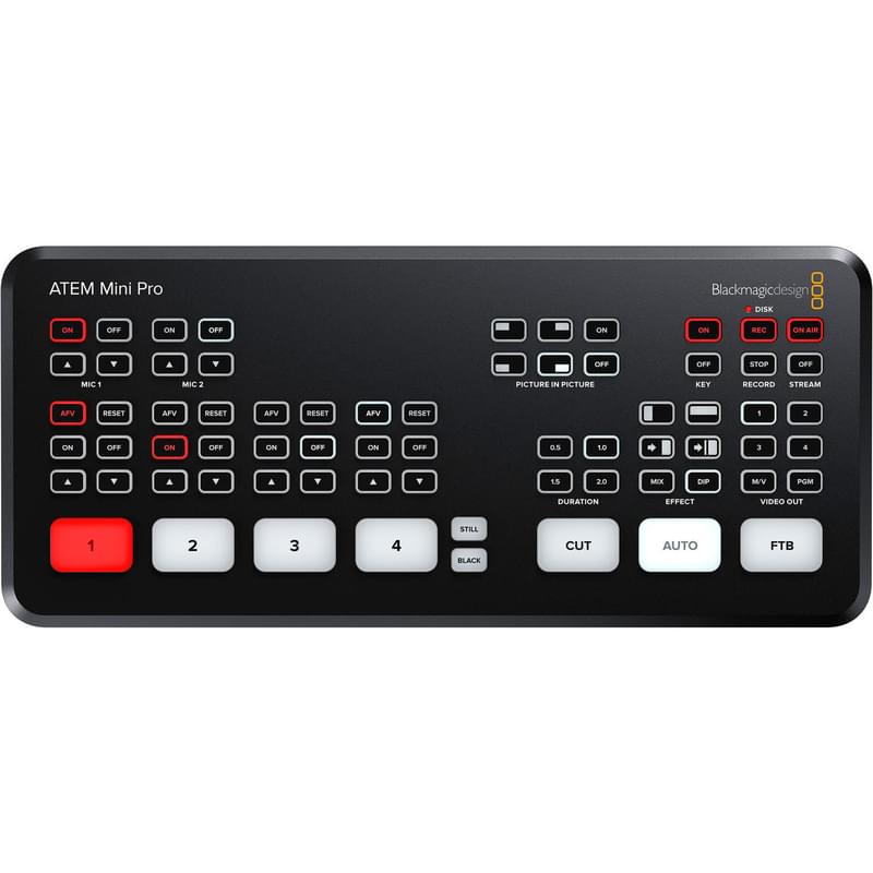 Видеомикшер Blackmagic Design ATEM Mini Pro с функцией стримминга - фото #0, Technodom.kz