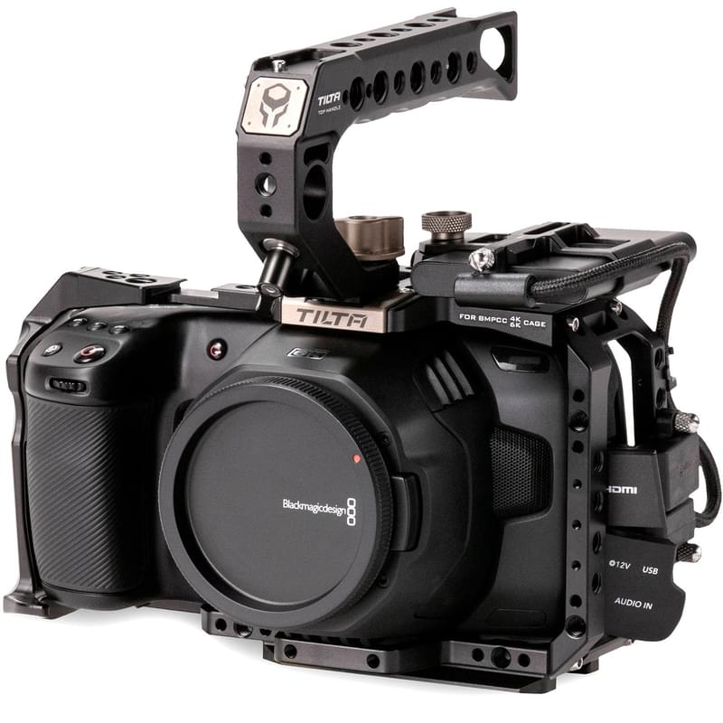 Клетка Tilta TA-T01-B Cage Kit для BlackMagic 4K/6K Tactical Gray - фото #0, Technodom.kz