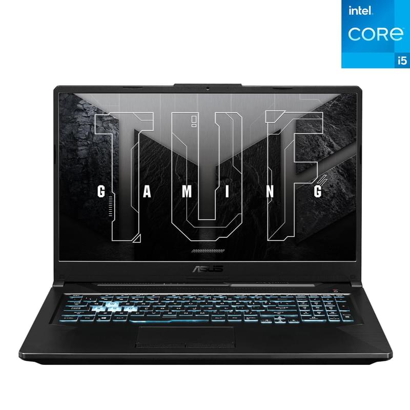 Ноутбук Asus TUF Gaming F17 i5 11400H / 16ГБ / 512SSD / RTX3060 6ГБ / 17.3 / DOS / (FX706HM-HX146) - фото #0, Technodom.kz